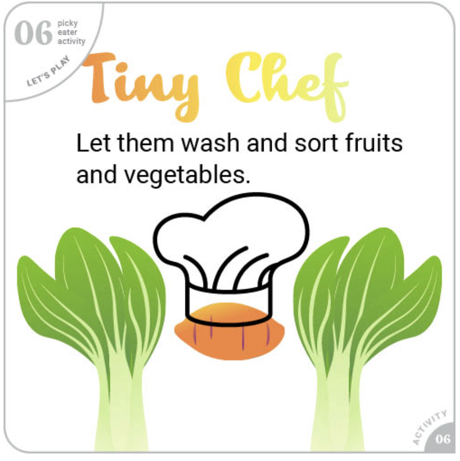 More Details about CDC Playful Activities for Picky Eaters: Tiny Chef_Digital