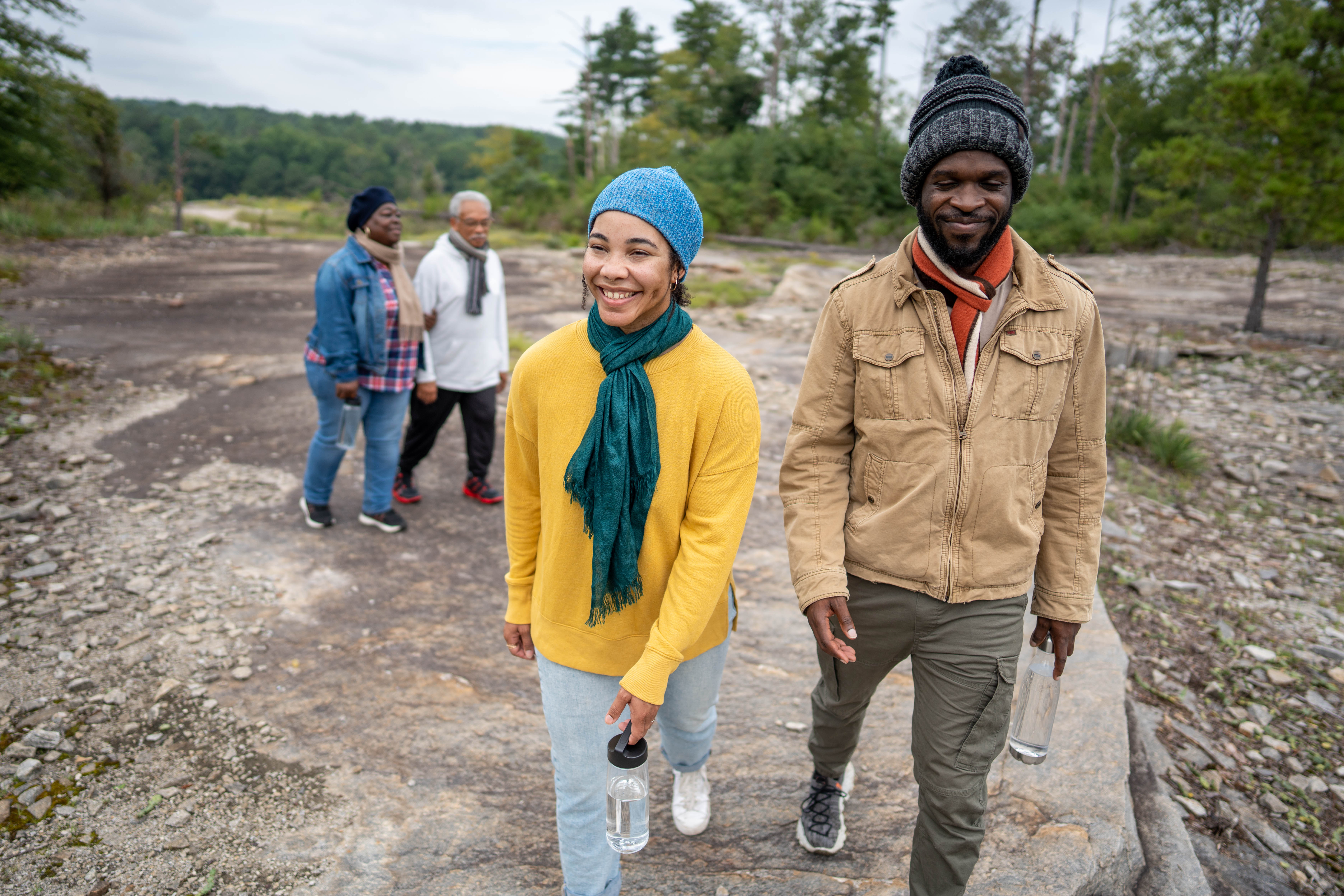 More Details about Family Hiking on Trail