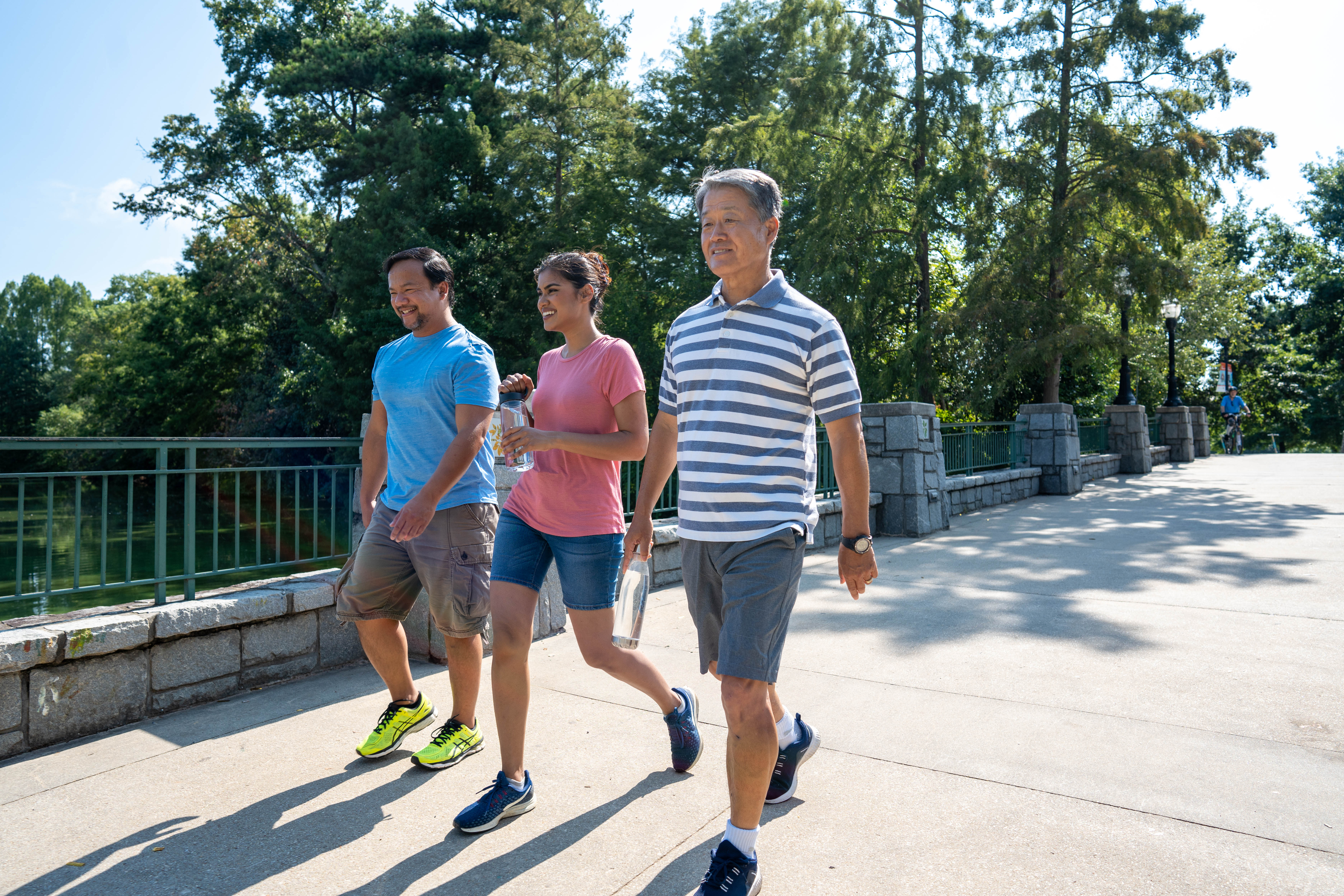 More Details about Family Walking on Path