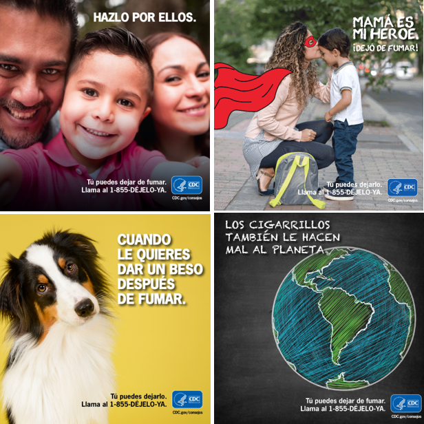 cdc tobacco free: 2020 spanish social media